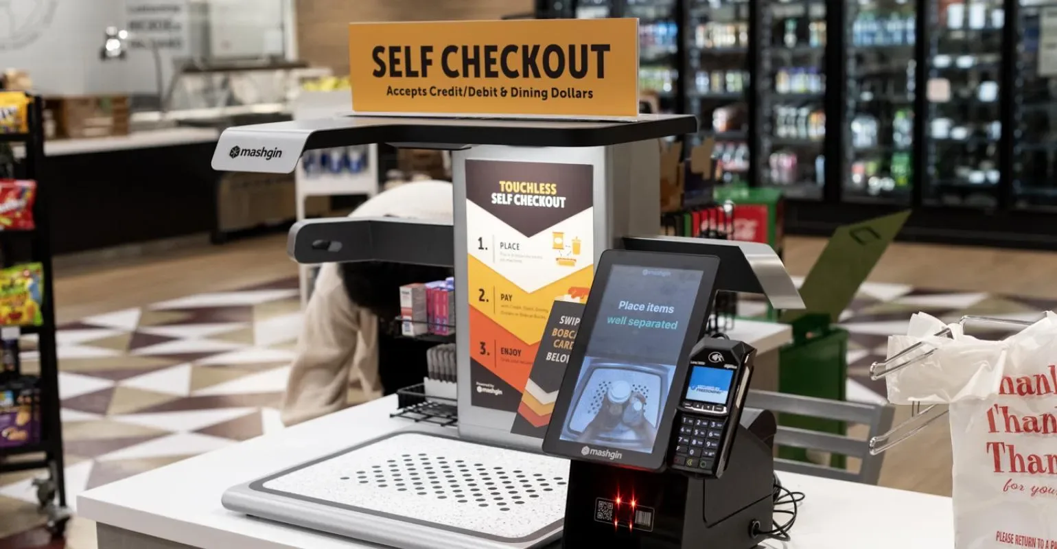 AI-powered machines replace bar-code scanners in on-campus markets at Texas State